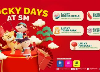 Count your luck and celebrate Chinese New Year at SM Supermalls!